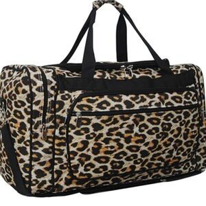 Wild Leopard 20" Weekender Duffel Bag
